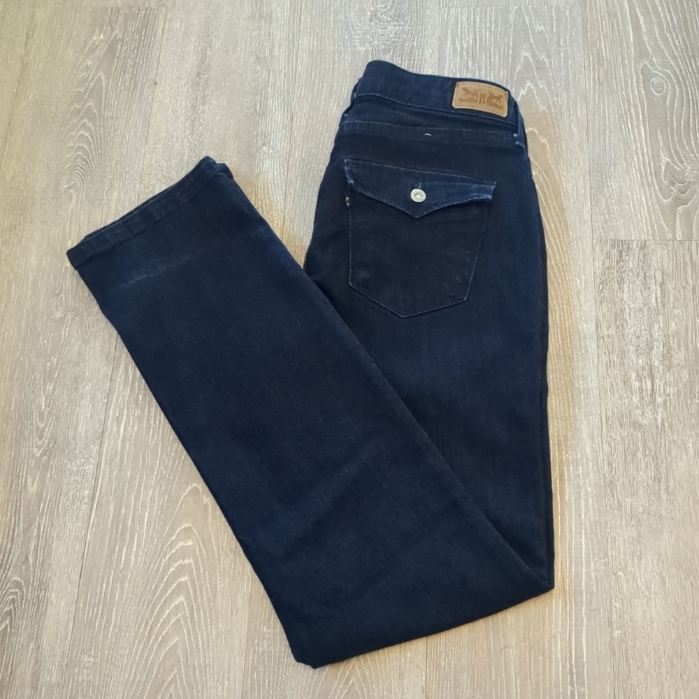 Levi's Perfect Waist Womens Straight Leg Jeans Size 8M Casual Denim